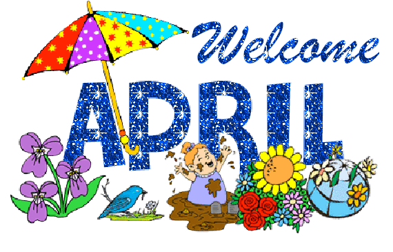 Welcome April GIF