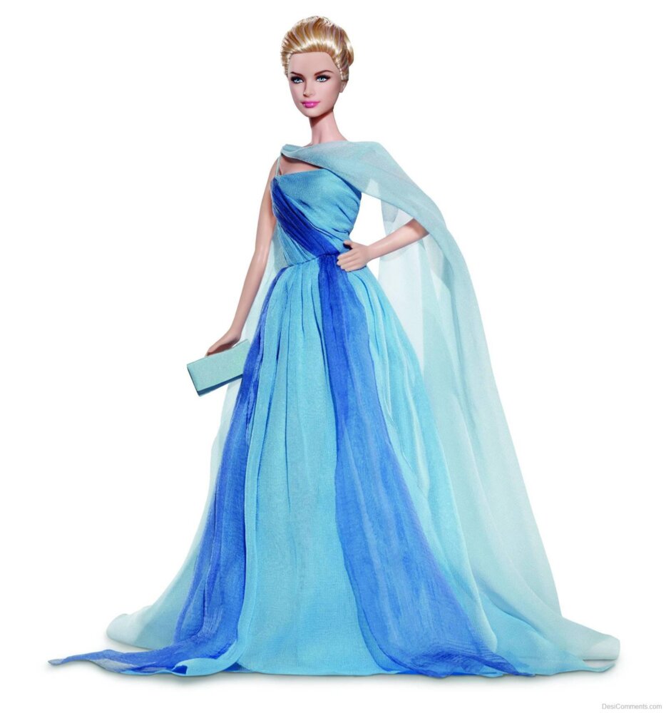 Barbie Doll In Prom Dress - DesiComments.com