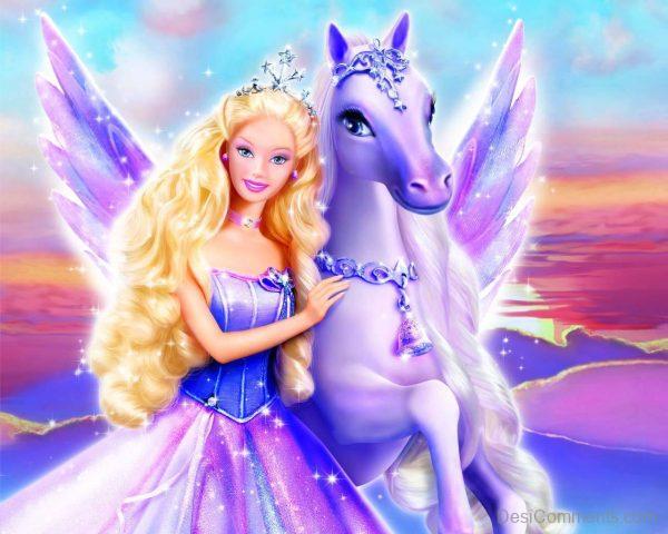 Barbie With Unicorn 