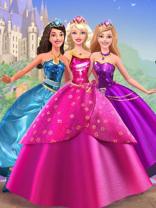 Barbies In Gowns 