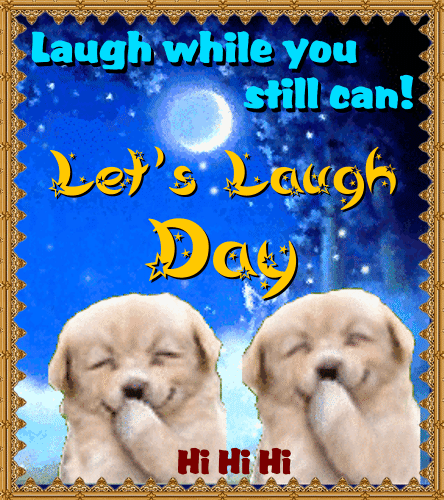 Laugh While You Still Can!