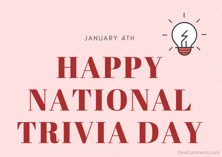 Happy National Trivia Day Image