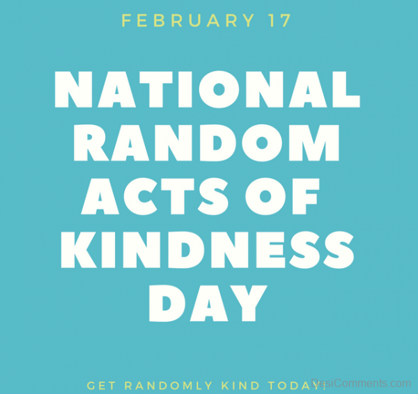 Feb 17, Kindness Day