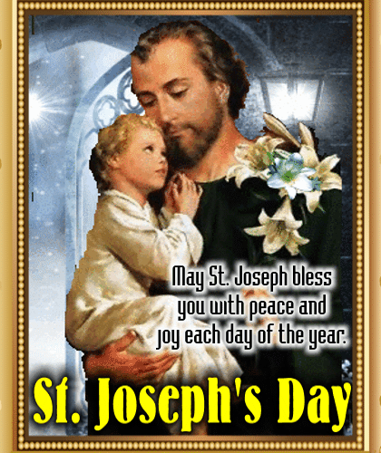 May St. Joseph Bless You With Peace