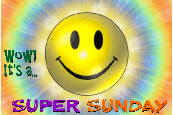 Animated Super Sunday GIF