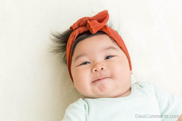 Adorable Asian Baby