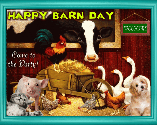 Happy Barn Day, Come To The Party!