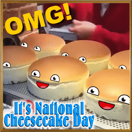 OMG! It’s National Cheesecake Day