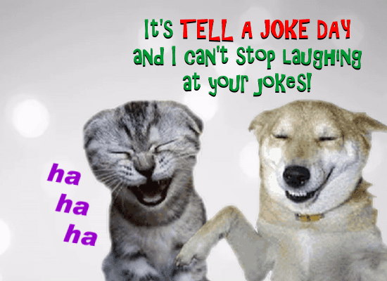 It’s Tell a Joke Day