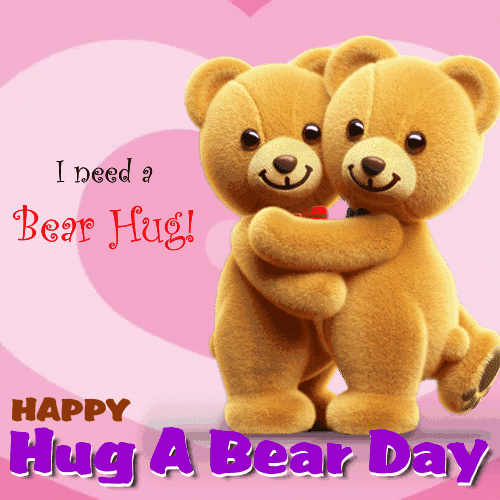 I Need A Bear Hug