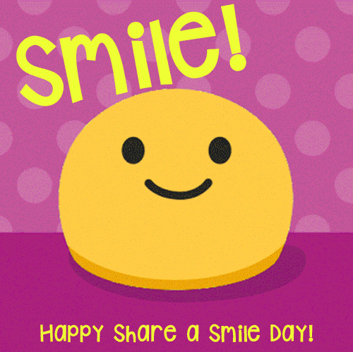 Wish You A Very Happy Share A Smile Day