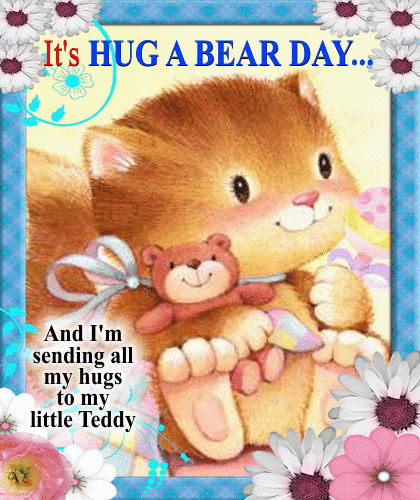 10+ Hug a Bear Day Images, Pictures, Photos | Desi Comments