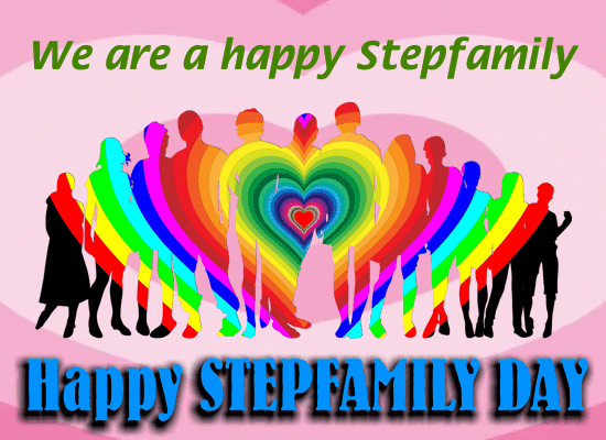 We Are A Happy Stepfamily