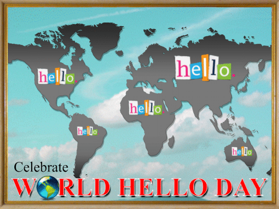 Celebrate World Hello Day