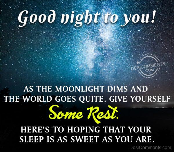 Good Night To You - DesiComments.com