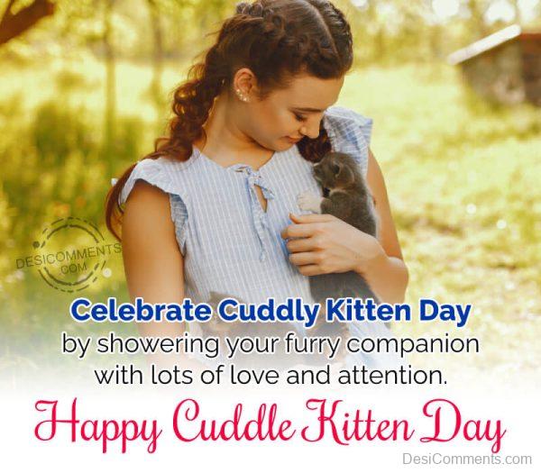 Celebrate Cuddly Kitten Day