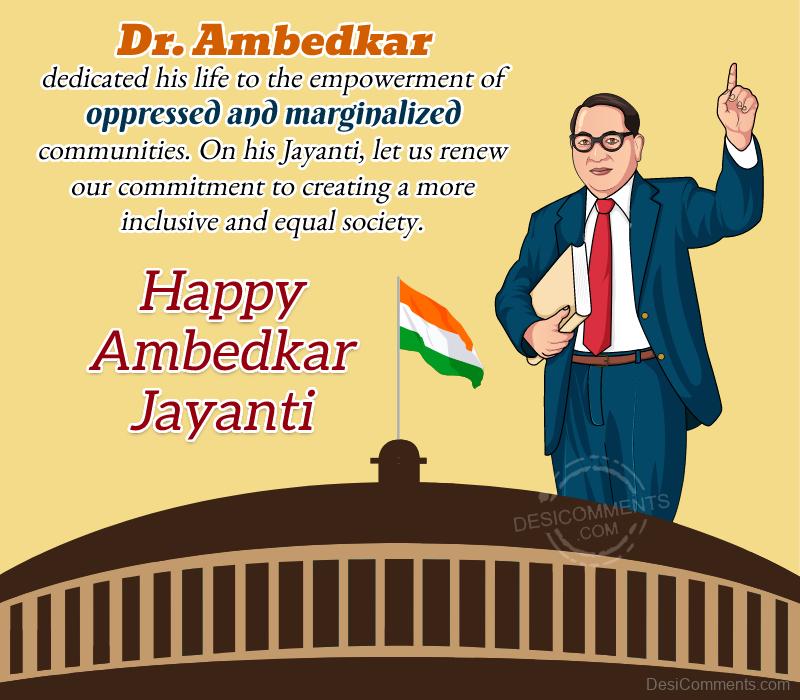 Happy Ambedkar Jayanti Pic