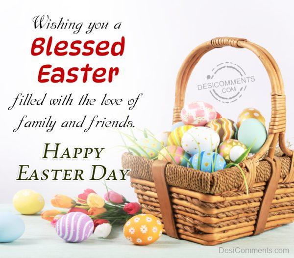 Wishing Your Family Blessed Easter Image