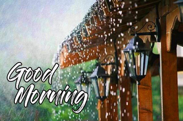 Beautiful Good Morning Rainy Picture