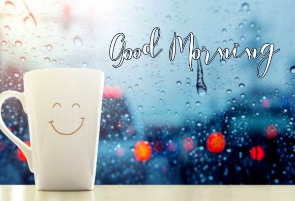 Coffee Cup Good Morning Rainy Picture