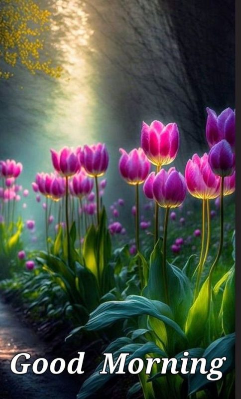 Fantastic Good Morning Flowers Image