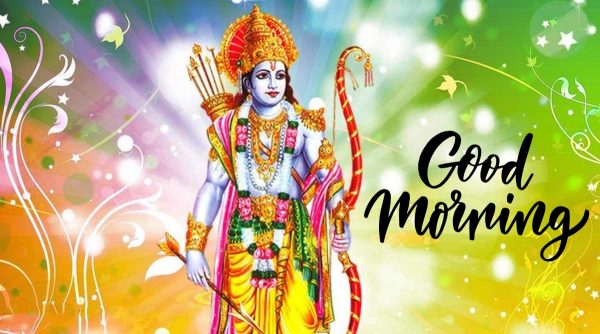 Shri Ram Good Morning Image
