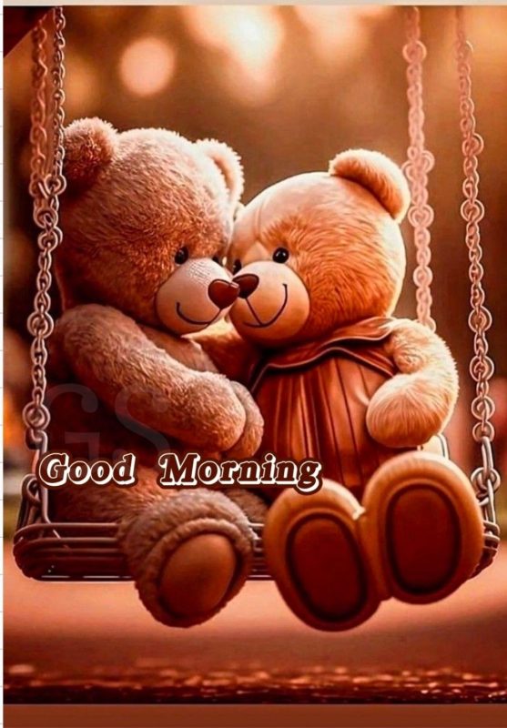 Taddy Hug Good Morning Image