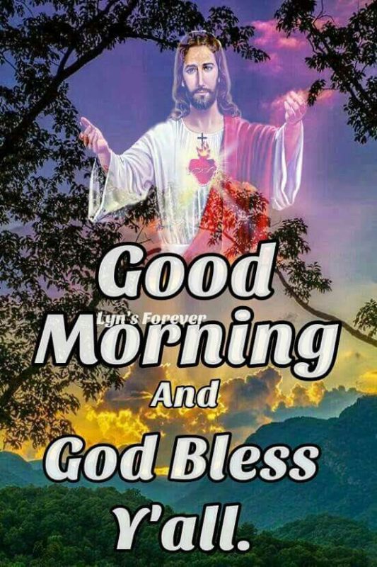 Good Morning God Bless You All Image