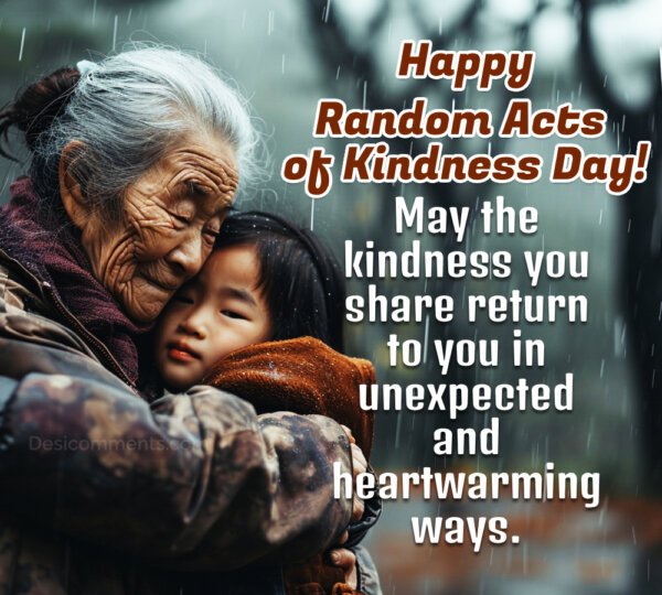 Happy Random Acts Of Kindness Day