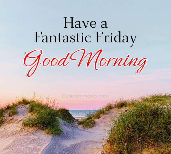 Have A Fantastic Friday Good Morning