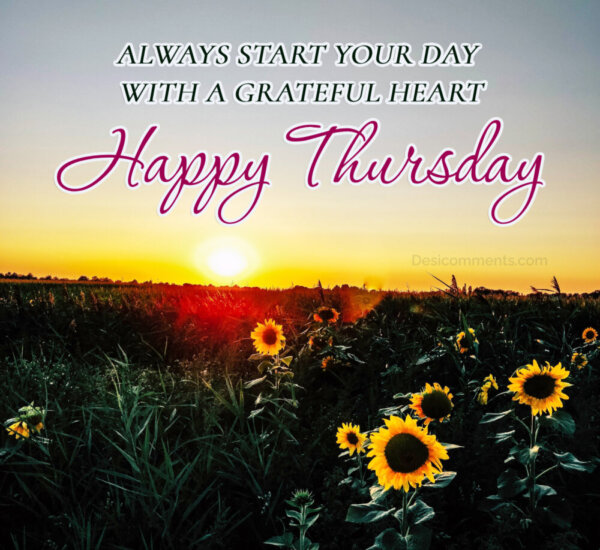 Happy Thursday Wish Image