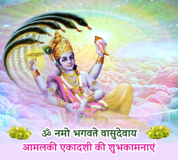 Amalaki Ekadashi Ki Shubhkamnaye With Mantra Image