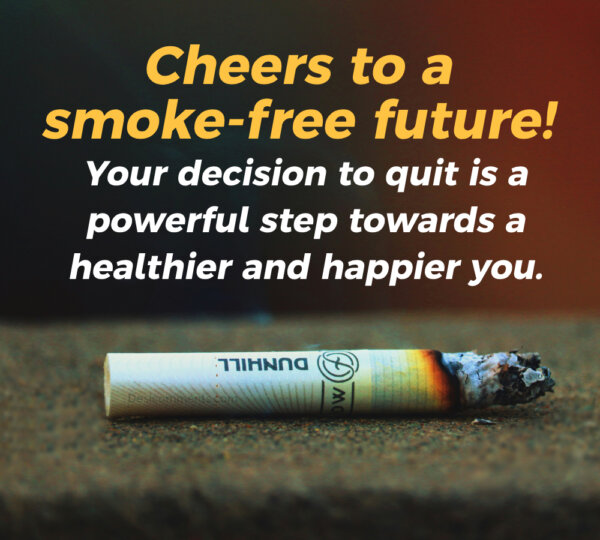 Cheers To A Smoke Free Future!