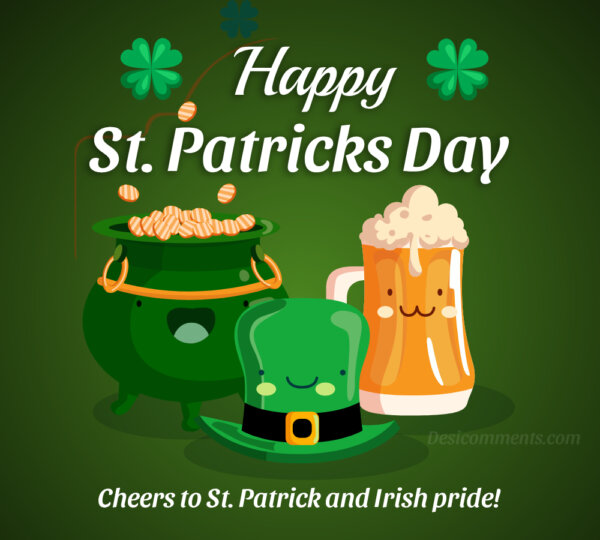 Cheers To St. Patrick’s And Irish Pride Day