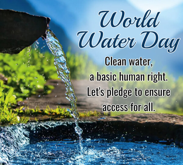 Clean Water A Basic Human Right