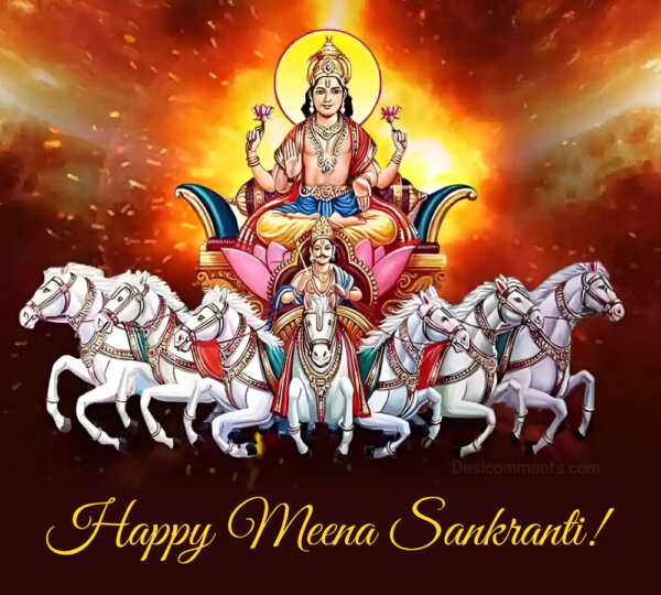 Happy Meena Sankranti Wonderful Pic