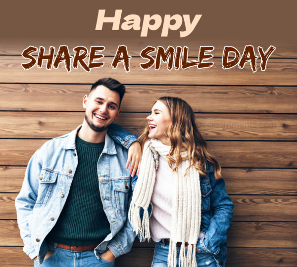 Happy Share A Smile Day Image