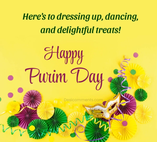 Happy Purim Day Nice Picture