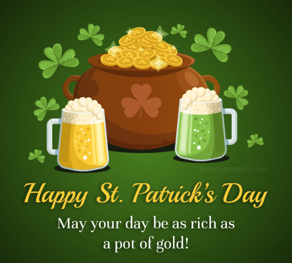 May Your Day Be As Rich Happy St. Patrick’s Day
