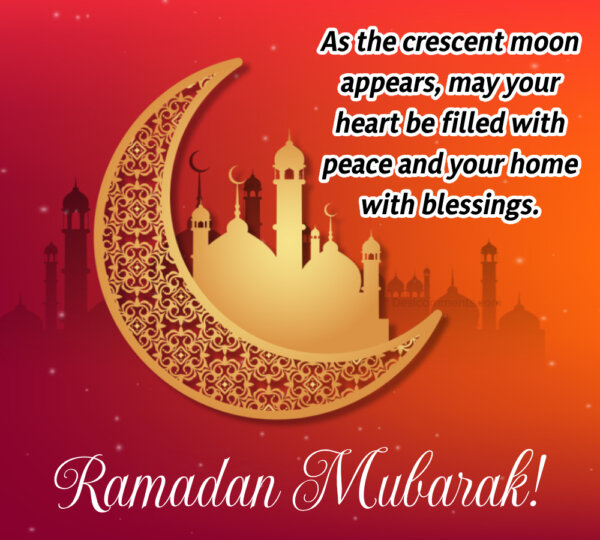 May Your Heart Be Filled With Peace And Your Blessings Ramadan Mubarak
