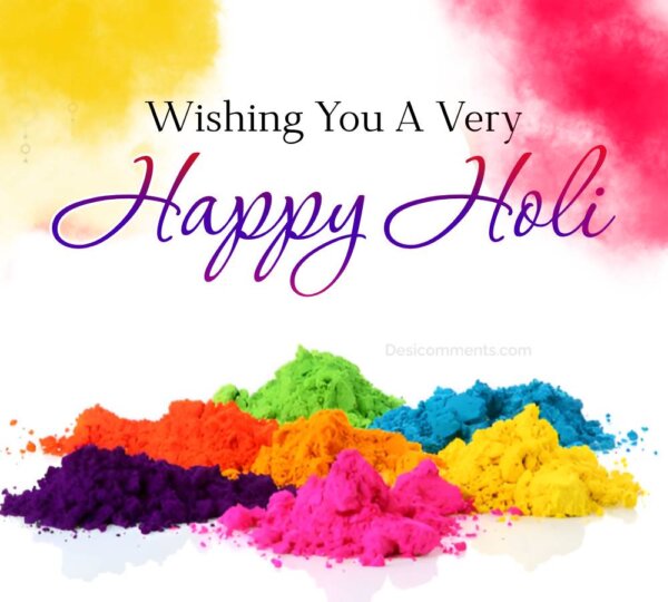 Wishing You A Very Happy Holi