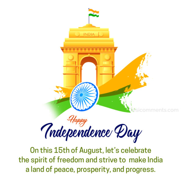 Happy Independence Day Nice Greeting Pic