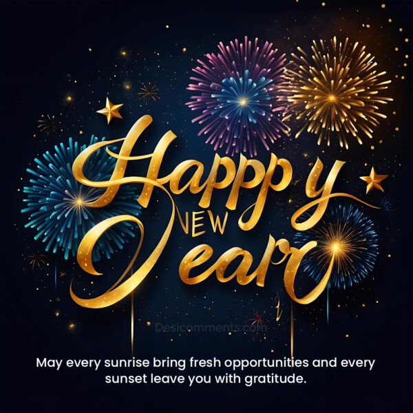 Happy New Year Nice Greeting Pic