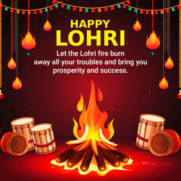 Happy Lohri Wonderful Wish Pic