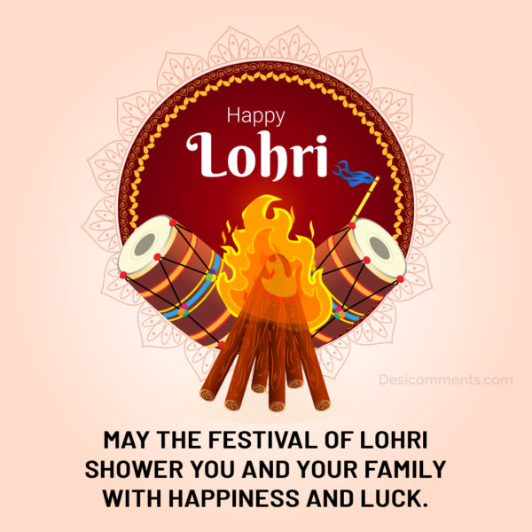 Wonderful Happy Lohri You And Your Family Image