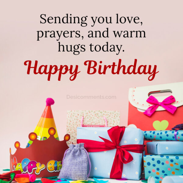 Happy Birthday Warm Prayer Best Photo