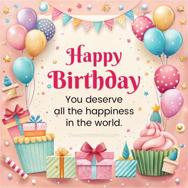 Happy Birthday Wonderful Image For Whatsapp