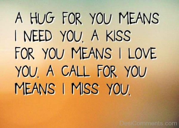 A Hug For You Means I Need You-uyt501DC22