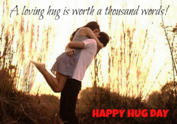 A Loving Hug Is Worth A Thousand Words