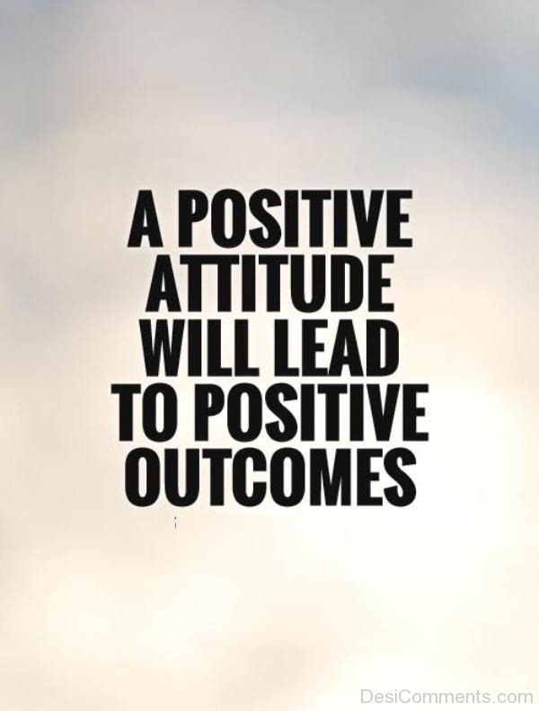 A Positive Attitude Image